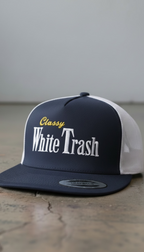 Classy White Trash Snapback Hat
