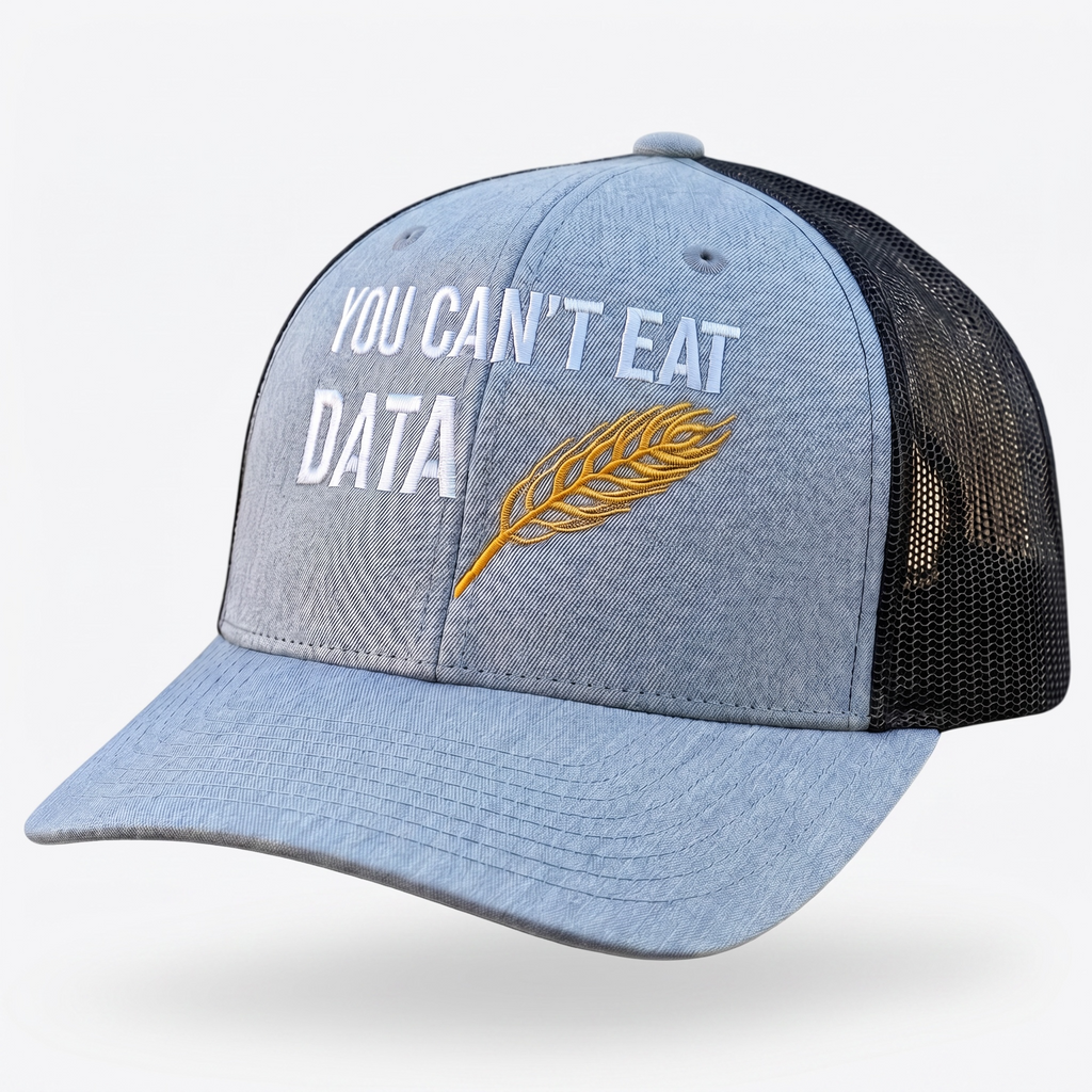 You can’t eat DATA trucker hat