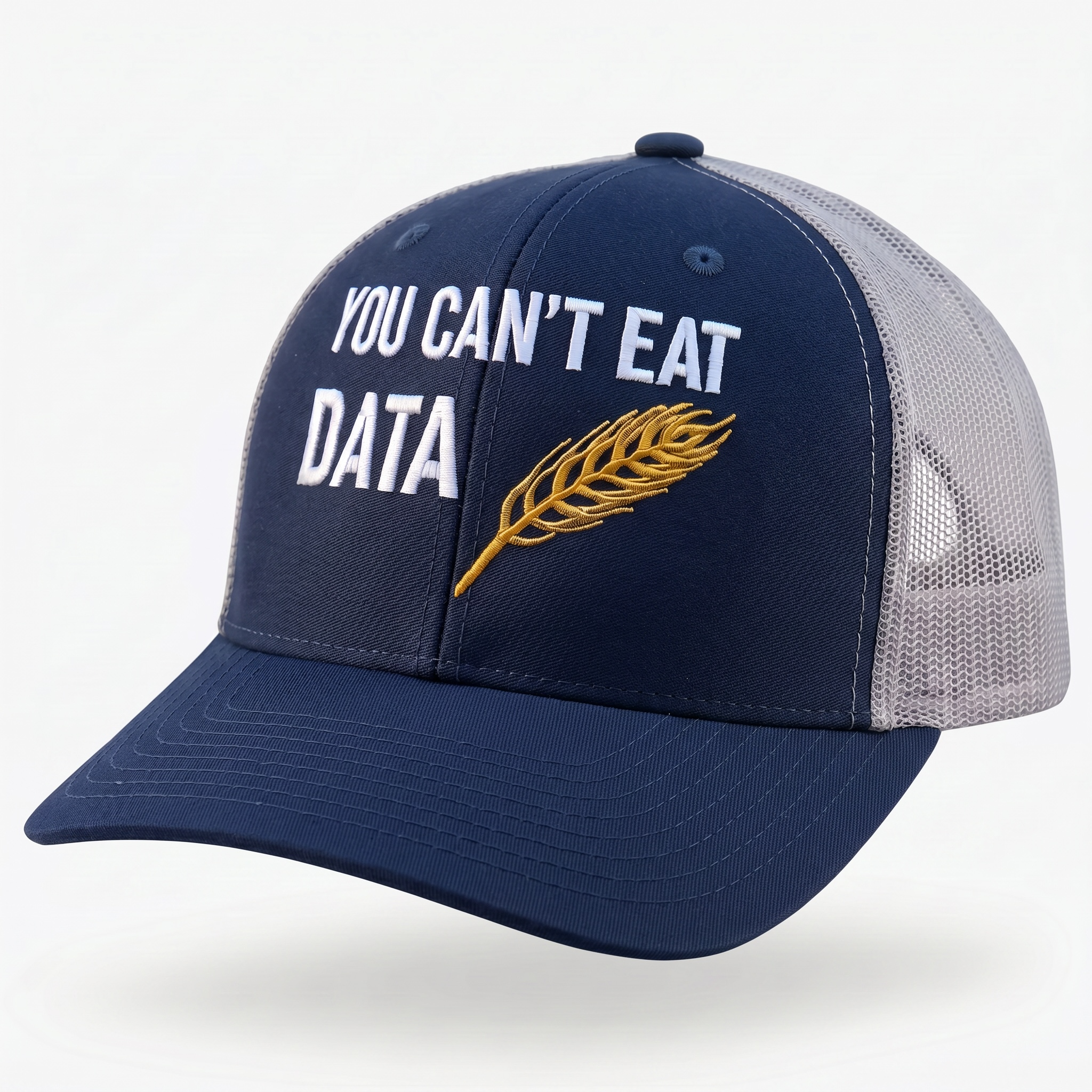 You can’t eat DATA trucker hat