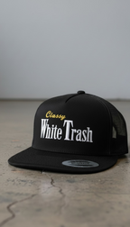 Classy White Trash Snapback Hat
