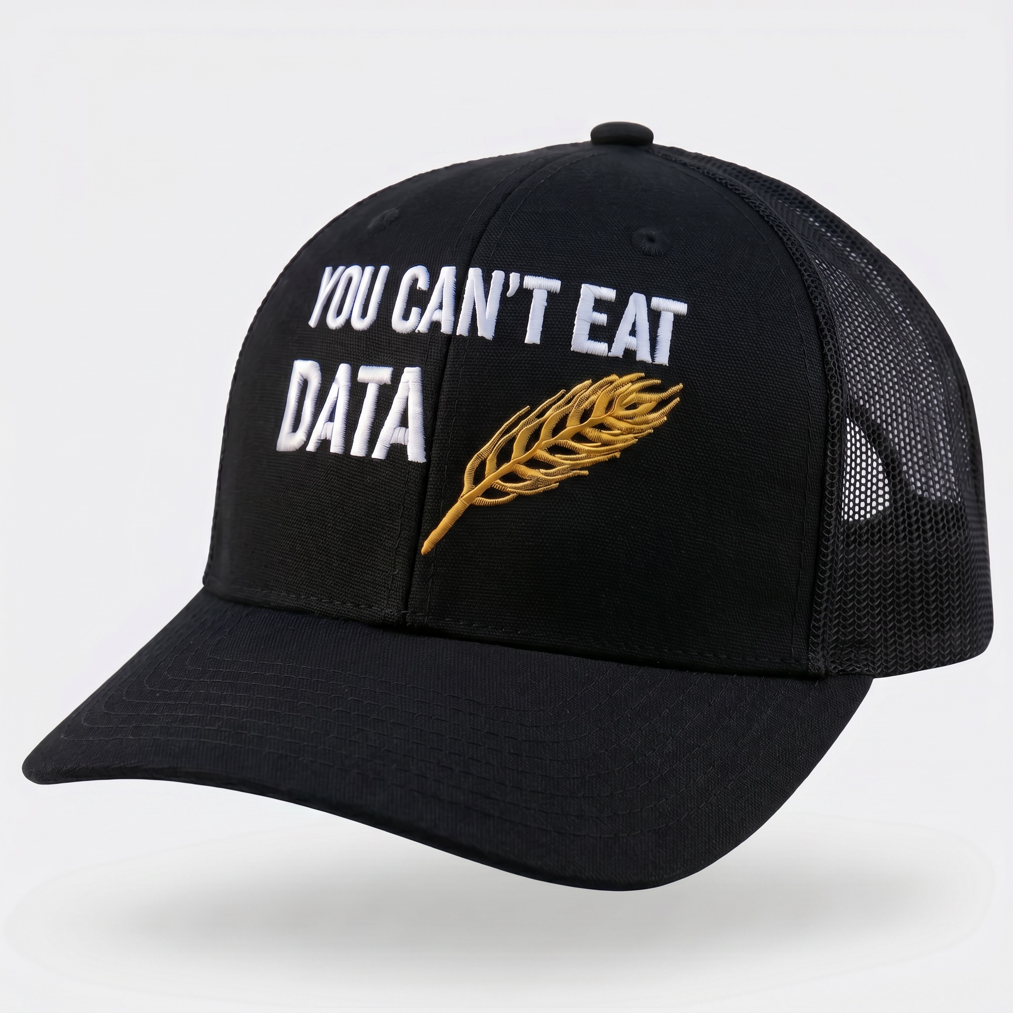 You can’t eat DATA trucker hat