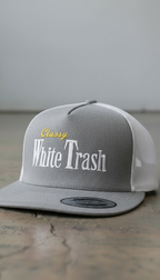 Classy White Trash Snapback Hat