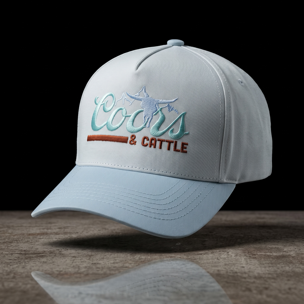 Beer and Cattle Snapback Hat