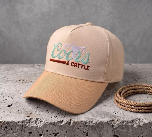 Beer and Cattle Snapback Hat