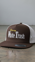 Classy White Trash Snapback Hat