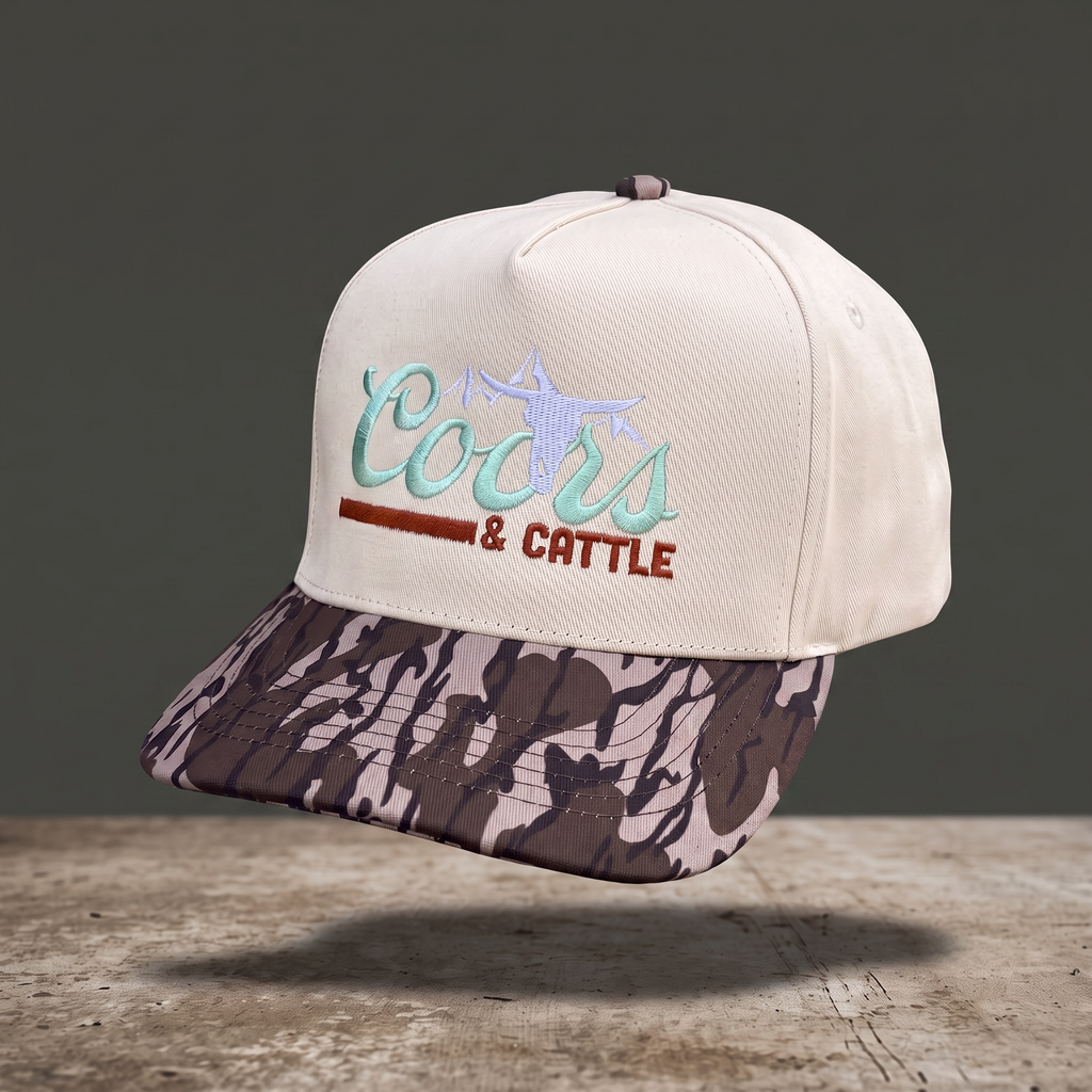Beer and Cattle Snapback Hat