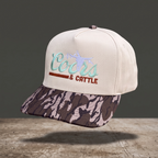 Beer and Cattle Snapback Hat
