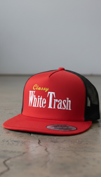 Classy White Trash Snapback Hat