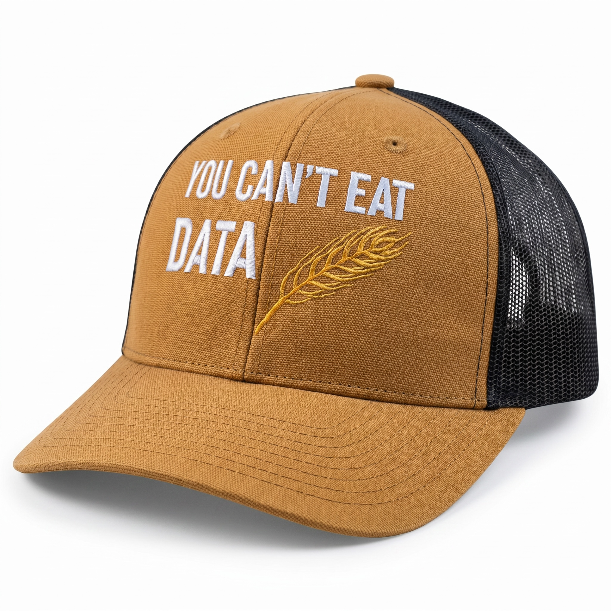 You can’t eat DATA trucker hat