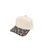 Beige and duck camo snapback hat with 'Expensive and Difficult' text on a white background