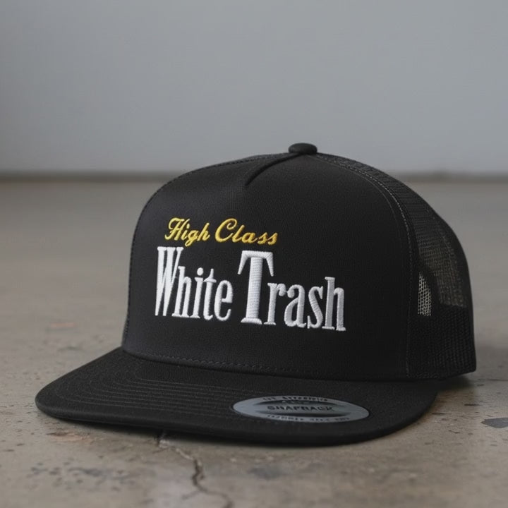 High class White Trash SnapBack