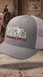 Beer and Cattle Snapback Hat
